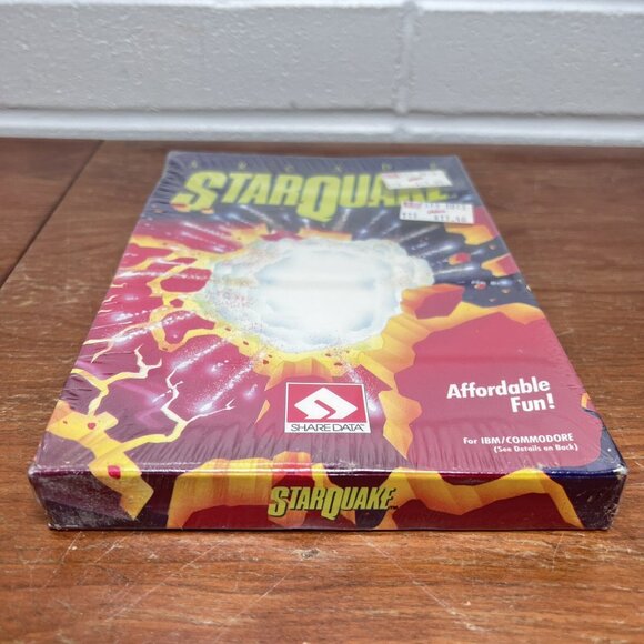 STARQUAKE Arcade Game 1987 NEW SEALED Commodore 64/128 Share Data - Picture 7 of 10